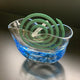 [Mosquito Coil Holder] Blue | Sun Glass Studio Kyoto | งานแก้ว
