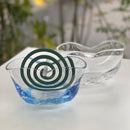 [MOSQUITO COIL HOLDER] BLUE | SUN GLASS STUDIO KYOTO | GLASSWORK
