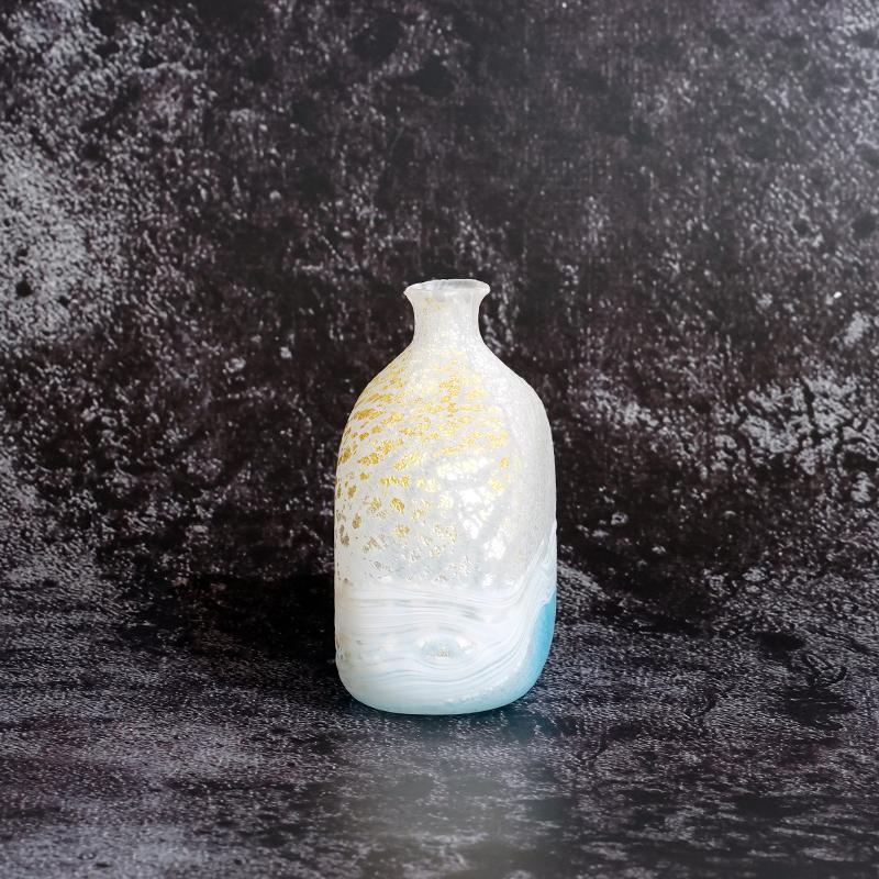 [VASE] KUNPU BLUE | SUN GLASS STUDIO KYOTO | GLASSWORK