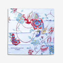 [FUROSHIKI] KEMONODE WHITE (L) | MORPHOSHERE | KYOTO YUZEN DYEING