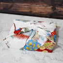 [FUROSHIKI] KEMONODE WHITE (L) | MORPHOSHERE | KYOTO YUZEN DYEING