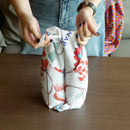 [FUROSHIKI] KEMONODE WHITE (L) | MORPHOSHERE | KYOTO YUZEN DYEING