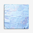 [FUROSHIKI] KEMONODE TURQUOISE (L) | MORPHOSHERE | KYOTO YUZEN DYEING