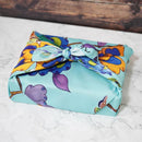 [FUROSHIKI] KEMONODE TURQUOISE (L) | MORPHOSHERE | KYOTO YUZEN DYEING