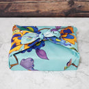 [FUROSHIKI] KEMONODE TURQUOISE (L) | MORPHOSHERE | KYOTO YUZEN DYEING