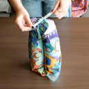 [FUROSHIKI] KEMONODE TURQUOISE (L) | MORPHOSHERE | KYOTO YUZEN DYEING