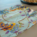 [FUROSHIKI] KEMONODE TURQUOISE (L) | MORPHOSHERE | KYOTO YUZEN DYEING