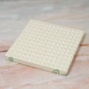 [ART PANEL, DISH SET] 4PIECES KEMONODE CERAMIC TILE NO.2 ~ 5 | MORPHOSHERE | KYOTO YUZEN DYEING