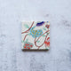 [ART PANEL, DISH] KEMONODE CERAMIC TILE NO.5 | MORPHOSHERE | KYOTO YUZEN DYEING