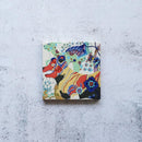 [ART PANEL, DISH] KEMONODE CERAMIC TILE NO.1 | KYOTO YUZEN DYEING
