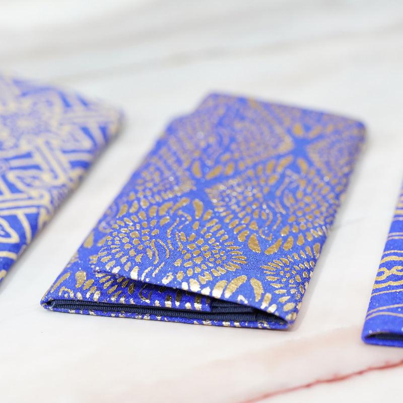 [卡案例]絲綢OBI B |京都yuzen染色