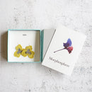 [EARRINGS] PANSY CHRYSANTHEMUM | MORPHOSPHERE | KYOTO YUZEN DYEING