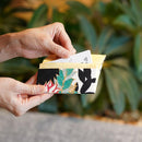 [CARD CASE] SILK OBI DAHLIA | KYOTO YUZEN DYEING