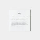 [EARRINGS] TINT PANSY DOUBLE LIGHT BLUE | KYOTO YUZEN DYEING | MORPHOSPHERE