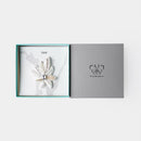 [BROOCH] TINT LEAF WHITE | KYOTO YUZEN DYEING | MORPHOSPHERE