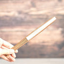 [HAND FAN] HAKUZU SPIRIT WHITE 7 SUN | KYOTO FOLDING FANS| YASUTO YONEHARA