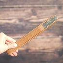 [HAND FAN] HAKUSAI HAKUIRO GREEN 7 SUN | KYOTO FOLDING FANS| YASUTO YONEHARA