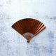 [HAND FAN] SMOKED SILVER #3 7.5 SUN | KYOTO FOLDING FANS| YASUTO YONEHARA
