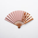 [HAND FAN] HAKUSAI GRAYISH PINK 6.5 SUN | KYOTO FOLDING FANS| YASUTO YONEHARA