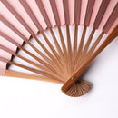 [HAND FAN] HAKUSAI GRAYISH PINK 6.5 SUN | KYOTO FOLDING FANS| YASUTO YONEHARA