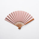 [HAND FAN] HAKUSAI GRAYISH PINK 6.5 SUN | KYOTO FOLDING FANS| YASUTO YONEHARA