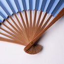 [HAND FAN] HAKUSAI BLUE 6.5 SUN | KYOTO FOLDING FANS| YASUTO YONEHARA