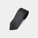 [NECKTIE] GARZA TIE (CHARCOAL GRAY) | KUSKA | HAND WOVEN