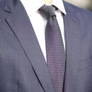 [NECKTIE] GARZA TIE (CHARCOAL GRAY) | KUSKA | HAND WOVEN