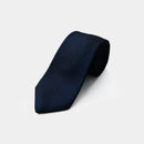 [NECKTIE] GARZA TIE (DARK NAVY) | KUSKA | HAND WOVEN