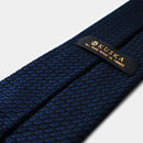 [NECKTIE] GARZA TIE (DARK NAVY) | KUSKA | HAND WOVEN