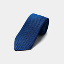 [NECKTIE] GARZA TIE (TANGO BLUE) | KUSKA | HAND WOVEN
