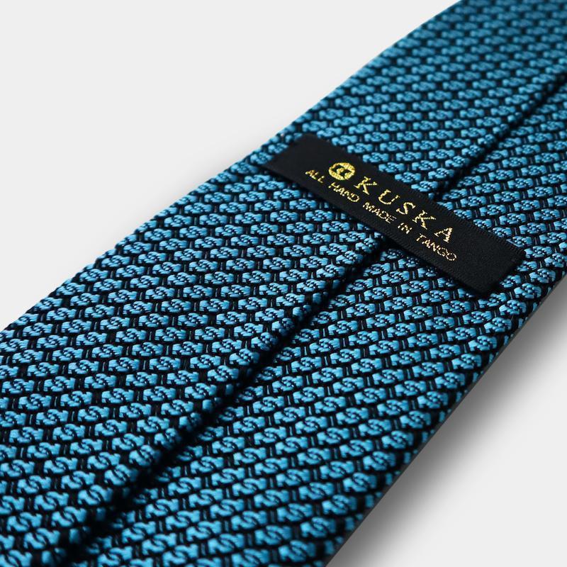 ［领带］KUSKA Garza Tie （Sax）|手工编织