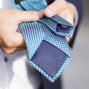 [NECKTIE] GARZA TIE (SAX) | KUSKA | HAND WOVEN