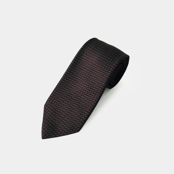 [領帶] Kuska Garza Tie（深棕色）|手工編織