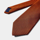 [NECKTIE] GARZA TIE (ORANGE) | KUSKA | HAND WOVEN