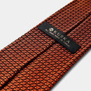 [NECKTIE] GARZA TIE (ORANGE) | KUSKA | HAND WOVEN