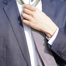 [NECKTIE] GARZA TIE (GOLD) | KUSKA | HAND WOVEN