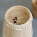 [CUP] KONDO FREE CUP 2.4 SUN YOSHINO-SUGI | KYO SASHIMONO (JOINERY)