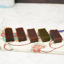 [ART PANEL, DISH SET] 4PIECES KEMONODE CERAMIC TILE NO.2 ~ 5 | MORPHOSHERE | KYOTO YUZEN DYEING