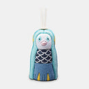 [MAKING KIT] MATARO DOLL THROW BAD LUCK AWAY FROM YOU! AMABIE (BLUE) DOLL | EDO ART DOLLS