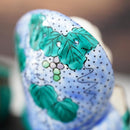 [RACCOON FIGURINE] TANUTANU LIKE KOKUTANI (BLUE) MALE | SHIGARAKI WARE