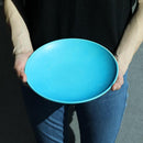 [LARGE PLATE (PLATTER)] TORUCO (22CM) | SHIGARAKI WARE