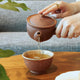[หม้อชาญี่ปุ่น] สีน้ำตาลแดง | Shigaraki Ware