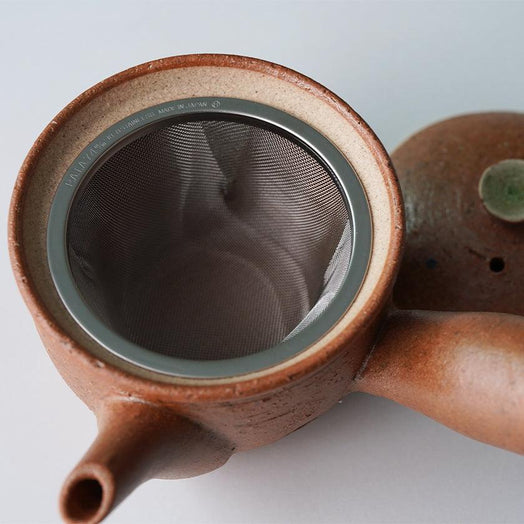 [JAPANESE TEA POT] REDDISH-BROWN | SHIGARAKI WARE