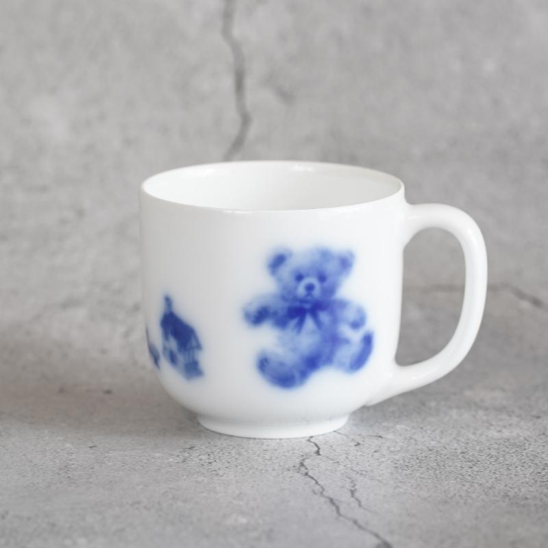 [MUG (CUP)] OKURA ART CHINA MY LITTLE BEAR MUG | CERAMICS