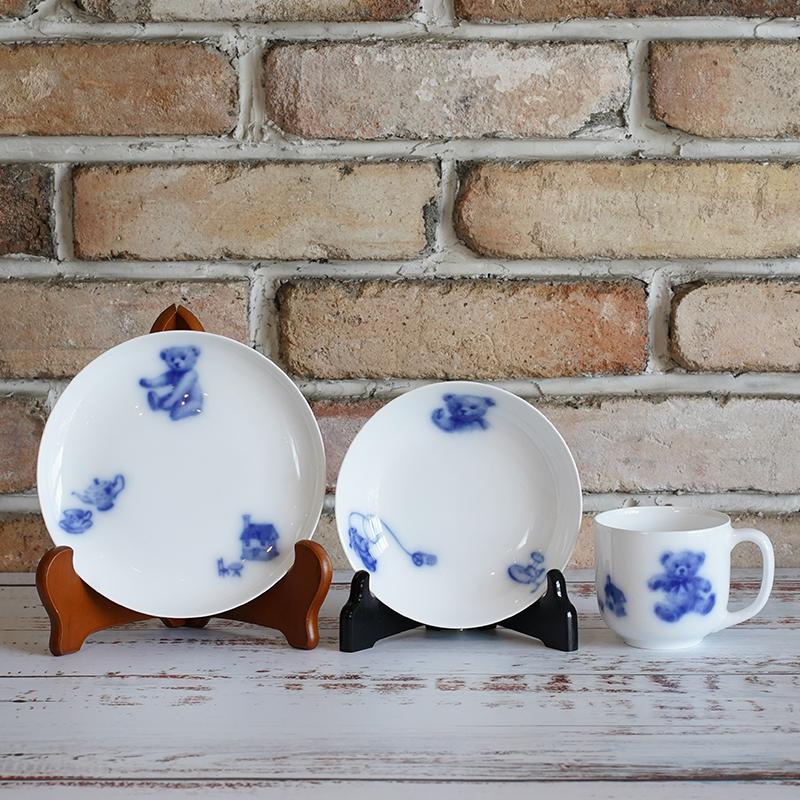 [杯子（杯）] Okura藝術中國我的小熊板，杯子，水果碗|陶瓷