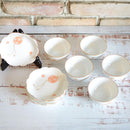 [JAPANESE TEA CUP] OKURA ART CHINA FLOWER BALL JAPANESE TEA CUP, FLOWER SHAPED SMALL PLATE(5 PIECES EACH) | CERAMICS