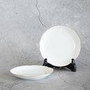 [SMALL DISH (PLATE)] OKURA ART CHINA GOLD LINE SMALL PLATE(5.9IN.) (2-PIECE SET) | CERAMICS
