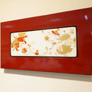 [WALL DECOR (WALL ART)] OKURA ART CHINA PORCELAIN FRAME -LION & TREASURE- | CERAMICS