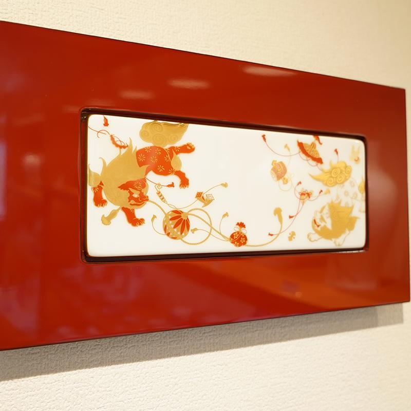 [牆面裝飾（牆藝）] Okura藝術中國瓷器框架 -  frame素和寶藏 -  |陶瓷